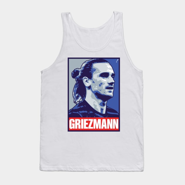 Griezmann - FRANCE Tank Top by DAFTFISH